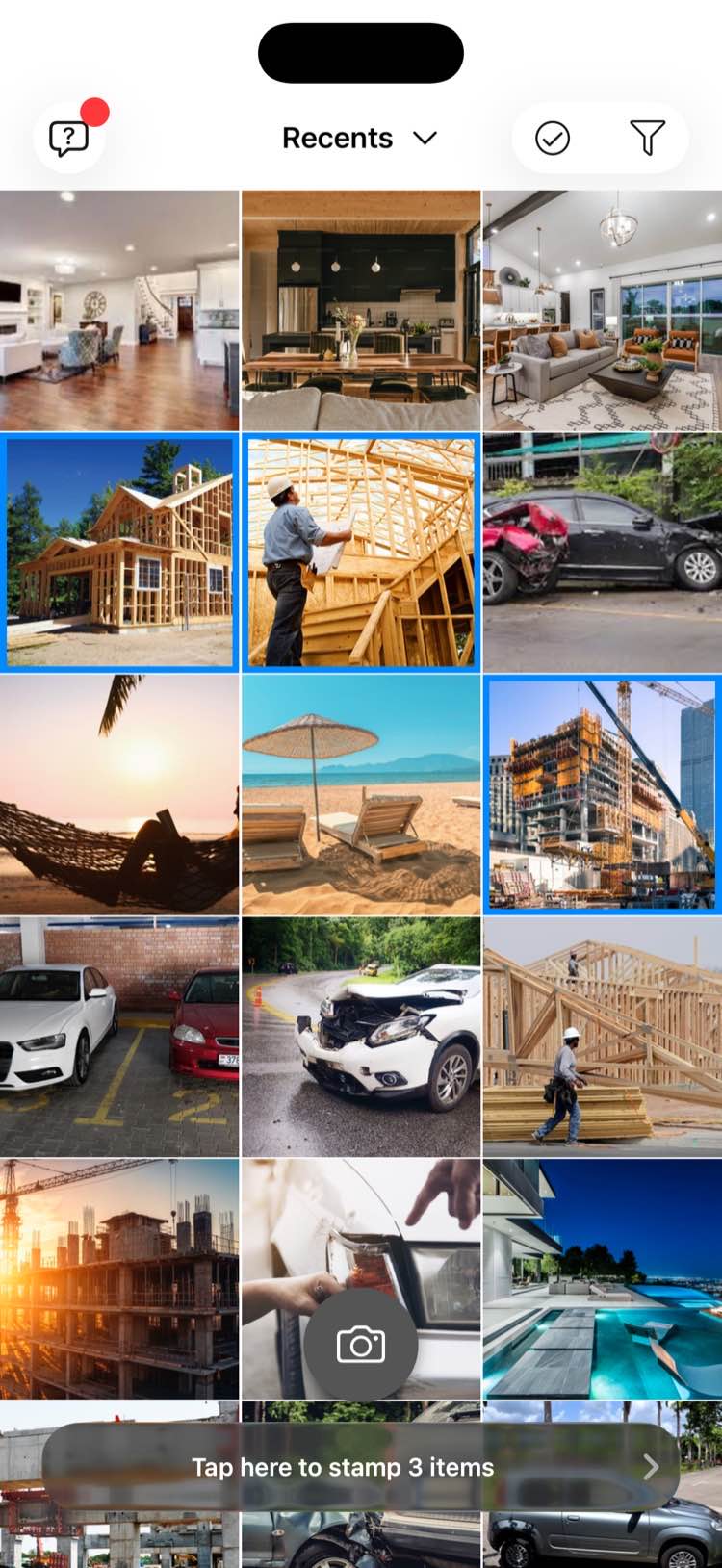 Timestamp It App screenshot